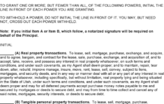 Free Utah General Durable Power Of Attorney Form Docx