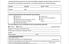 Free Utah Motor Vehicle Power Of Attorney Form PDF WORD