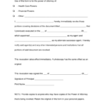 Free Utah Revocation Of Power Of Attorney Form Word