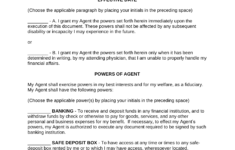 Free Washington Durable Financial Power Of Attorney Form