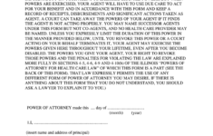 Illinois Power Of Attorney For Healthcare 2020 Form Fill