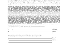 Illinois Statutory Short Form Power Of Attorney For