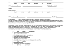 Illinois Statutory Short Form Power Of Attorney For