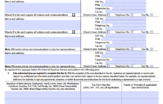 irs power of attorney form 2848 year 2016 power of 4 IRS Power Of Attorney Form 2848 Year 2016 Power Of