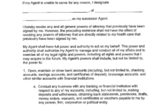 kansas power of attorney form free templates in pdf Kansas Power Of Attorney Form Free Templates In PDF