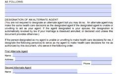 Medical Power Of Attorney Templates DANETTEFORDA