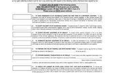 Military Power Of Attorney Form 4 Free Templates In PDF