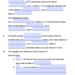Minor Child Power Of Attorney Forms PDF Templates