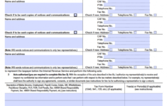 Nevada Tax Power Of Attorney Form Power Of Attorney