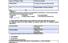 New Jersey Tax Power Of Attorney Form Power Of Attorney