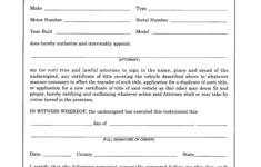 north carolina motor vehicle power of attorney form mvr North Carolina Motor Vehicle Power Of Attorney Form MVR