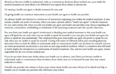 Pennsylvania Living Will And Medical Power Of Attorney