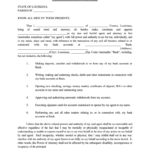 Power Of Attorney For Bank Account Pdf Fill Out And Sign