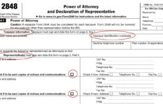 Power Of Attorney Form 18 Irs The Truth About Power Of