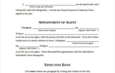Power Of Attorney Form Free Printable Power Of Attorney