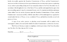 Power Of Attorney Form Free Printable Power Of Attorney