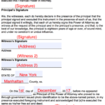 Power Of Attorney Form How To Fill Out Five Moments To