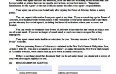 Power Of Attorney Form Ny 10 Secrets About Power Of