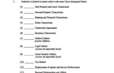 Power Of Attorney In Spanish Sample Asbestos Meaning