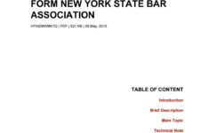Power Of Attorney Short Form New York State Bar