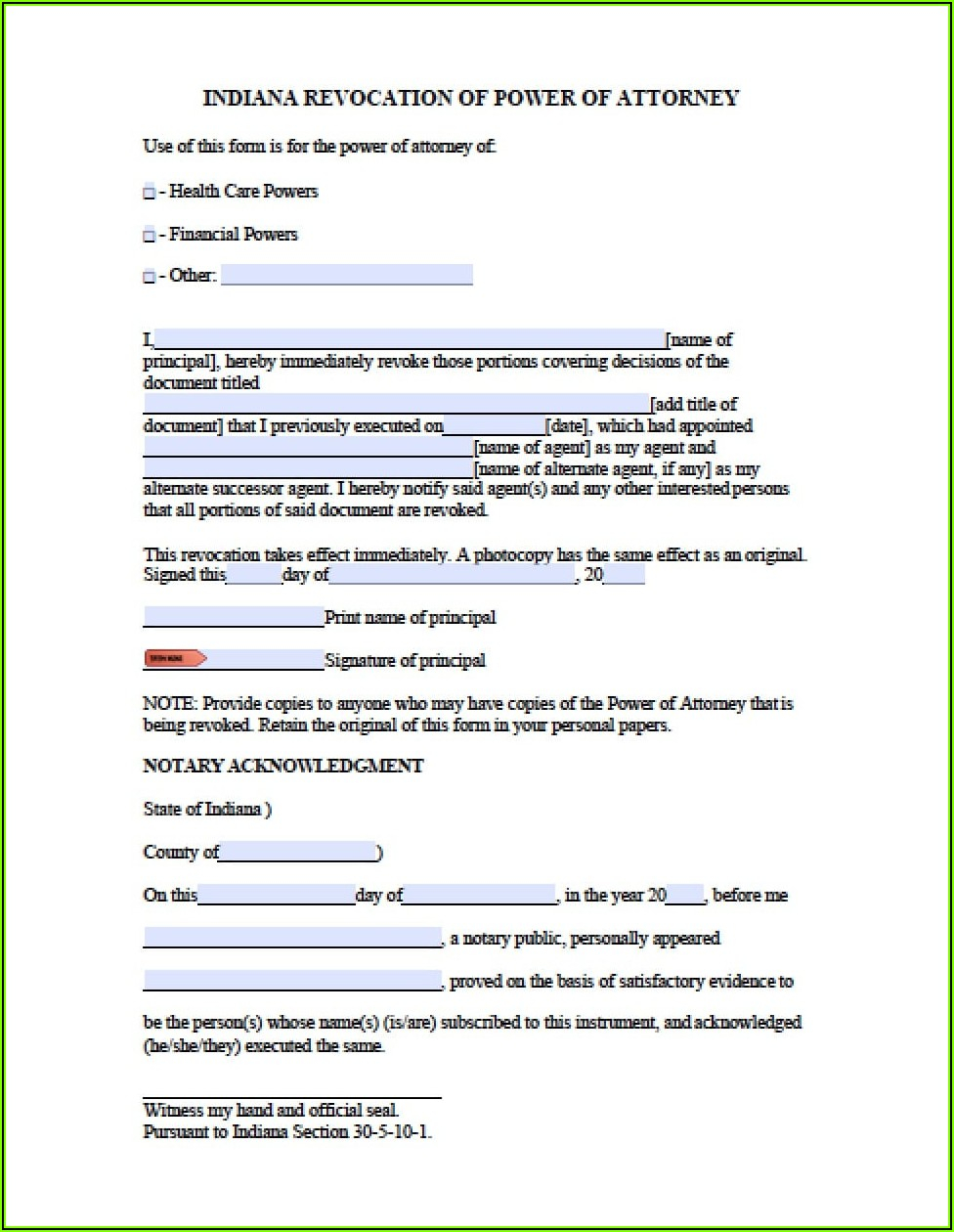 Relinquish Power Of Attorney Sample Letter Form Resume 