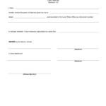 Revocation Of Power Of Attorney Form 17 Free Templates