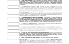 Special Military Power Of Attorney Form Free Download