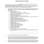 Standard Durable Power Of Attorney Form Free Download