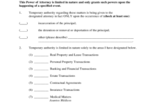 Tennessee Power Of Attorney Form Free Templates In PDF