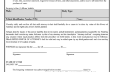 utah dmv power of attorney fill online printable 1 Utah Dmv Power Of Attorney Fill Online Printable