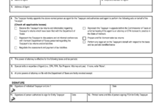 Vermont Tax Power Of Attorney Form PA 1 EForms Free