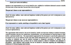 West Virginia Medical Power Of Attorney Form Power Of